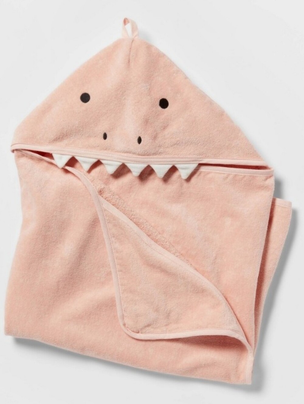 Nwt Pillowfort Pink Dinosaur Hooded Towel